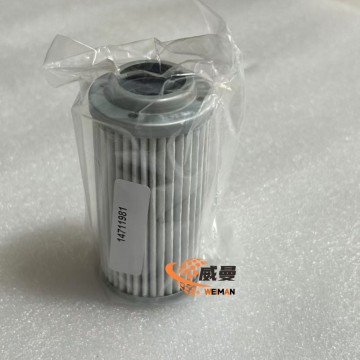 Excavator Machine Hydraulic Oil pilot Filter element cartridge  14711981 14532686-1
