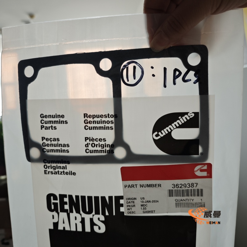 Cummins 3629387 Gasket for Filter Head: Essential Seal for Unparalleled Filtration