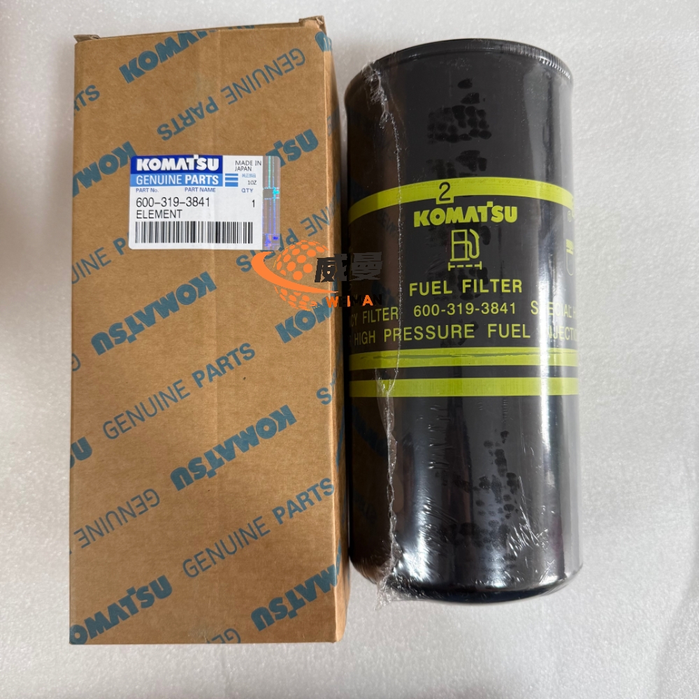 Komatsu Fuel Filter 600-319-3841 6003193841 for Komatsu Excavator PC400